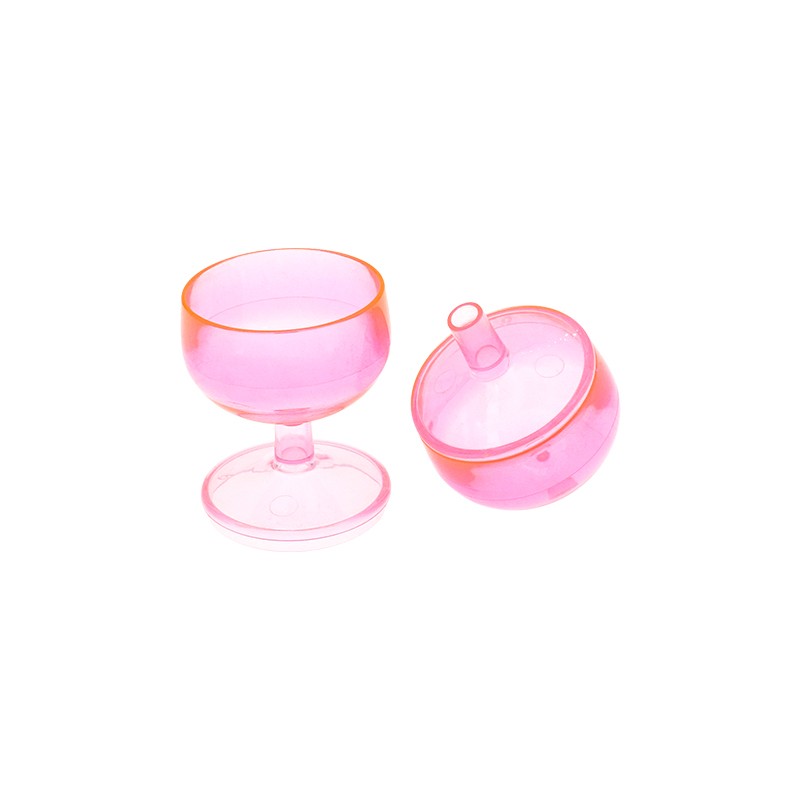 Spinning Top Supplier - Plastic Mini Gyro Tall Cup Deformable