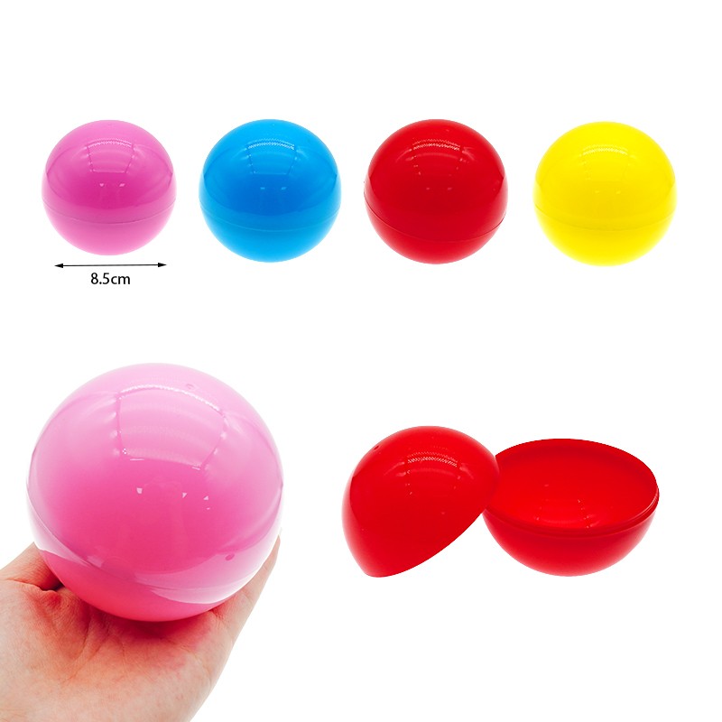 85mm Capsule Ball Manufacturer - Full Colored Plastic Empty Round Toys