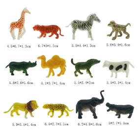 Solid Animals Supplier - 2023 New 12 Models Mixed Toys