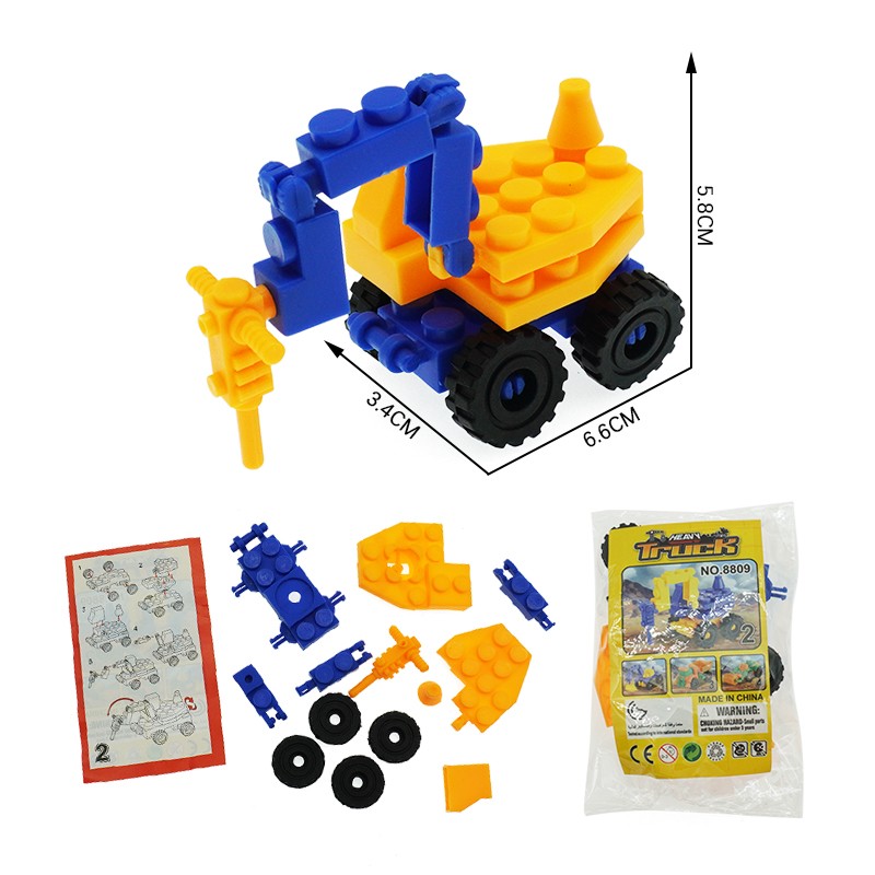 Engineering Vehicle Supplier - DIY 4 Models Construction Trucks