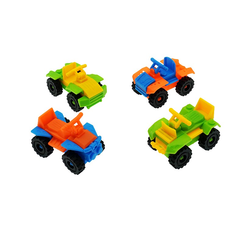 Beach Motorcycle Factory - DIY 4 Models Blocks Motorcycle