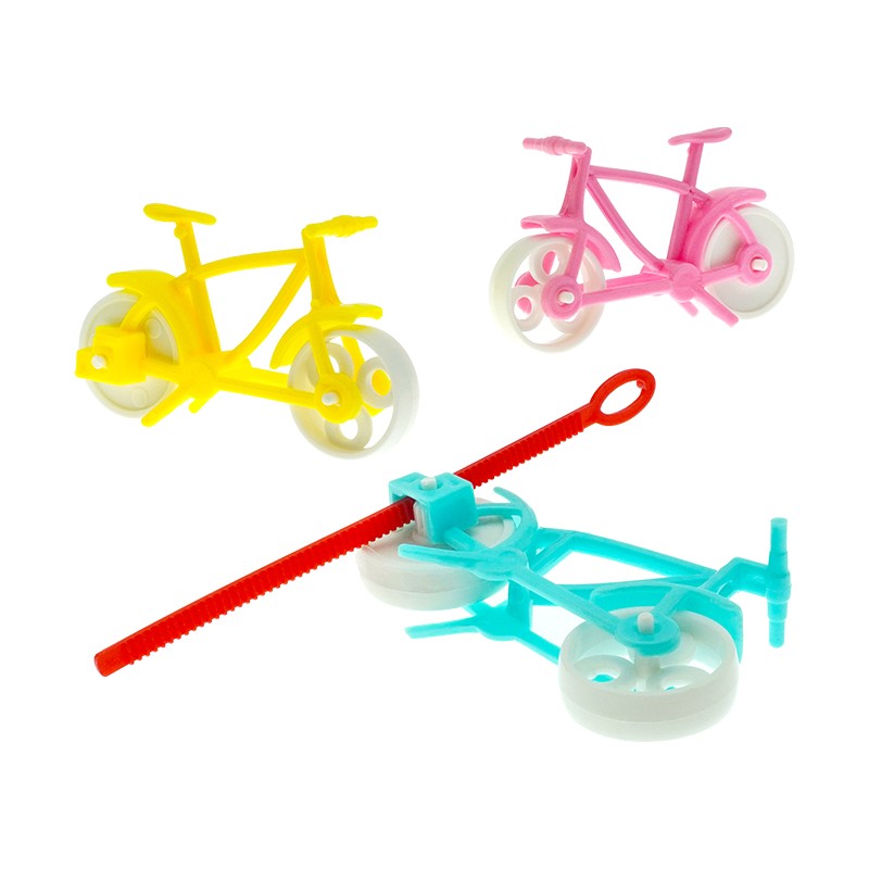 Pull-tape Bicycle Factory - Plastic Pull Line Bike Toys