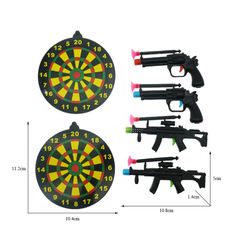 Unisex Gun Shooting Toy Factory - 2 Models Safe Bullet