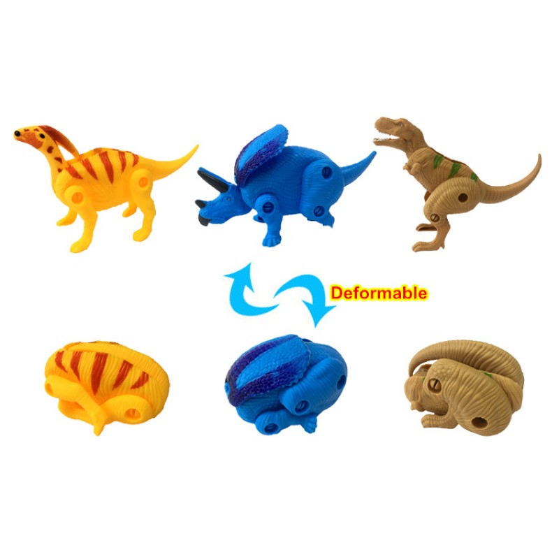 Transformed Dinosaur Eggs Factory - Colorful Transform Dinosaur Egg