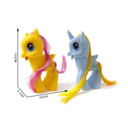 PVC Vinyl Horse Supplier - 4 Inch Dollhouse Miniature Modeling