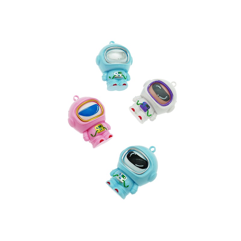 Mini Face Change Spaceman Supplier - Plastic Changeable Doll Keychain