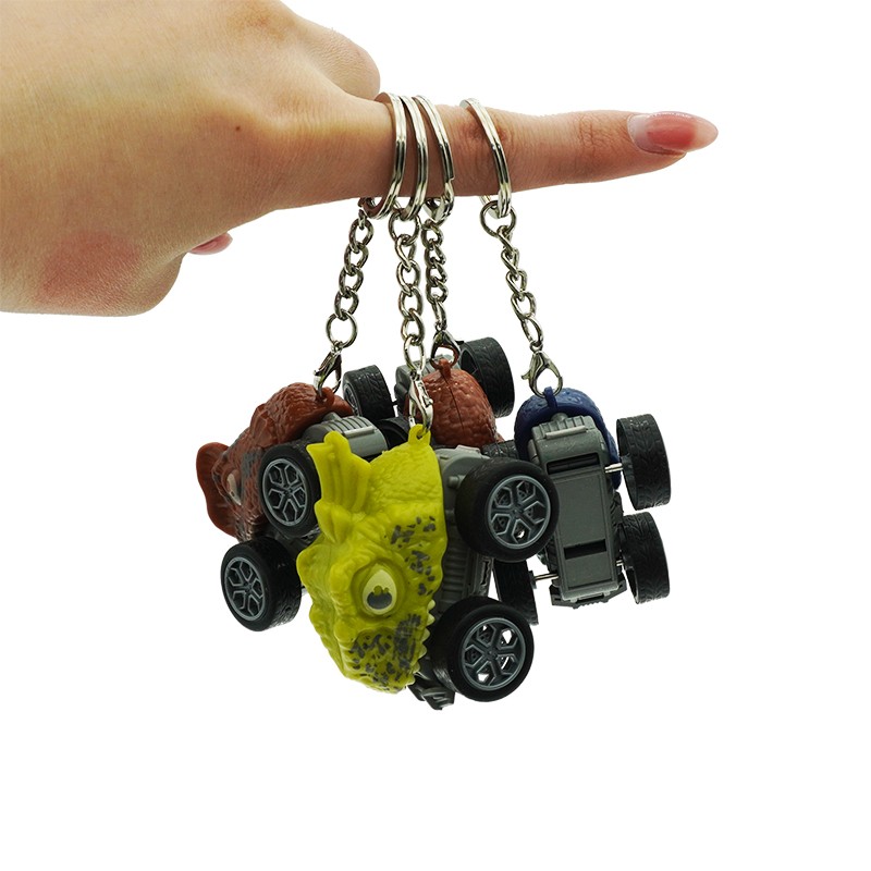 Dinosaur Pull Back Car Supplier - with Keyring High Quality