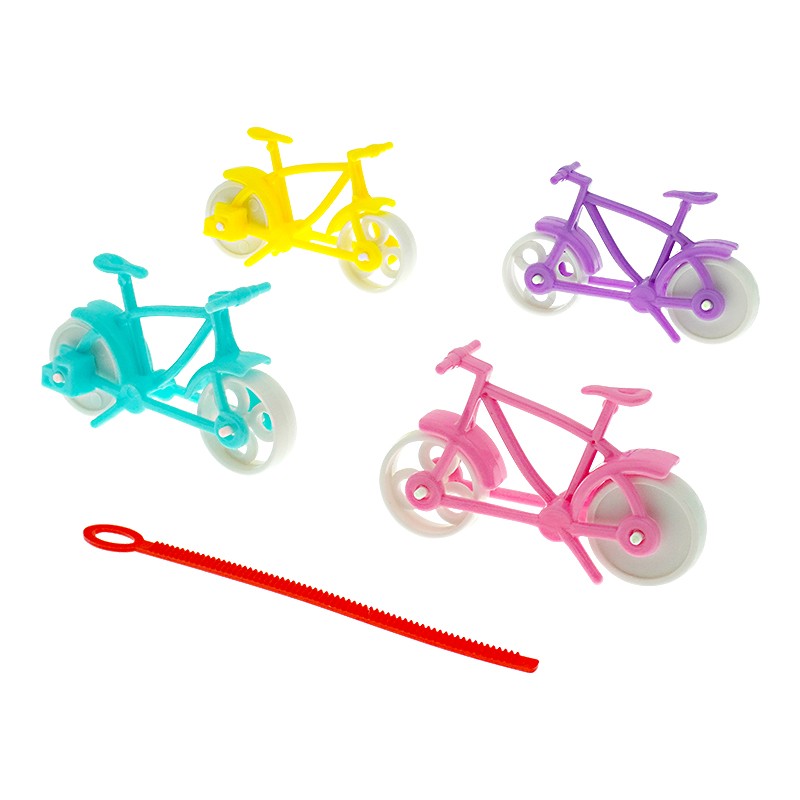 Pull-tape Bicycle Factory - Plastic Pull Line Bike Toys