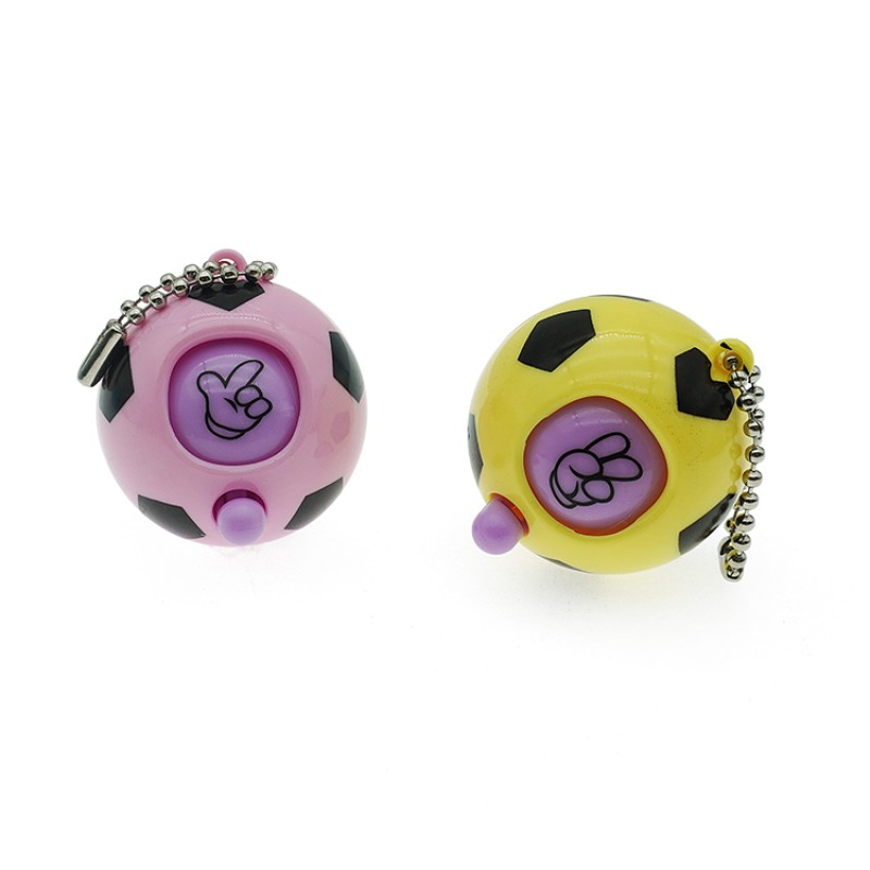 Football Guessing Keyring Supplier - Plastic Football Finger-guessing