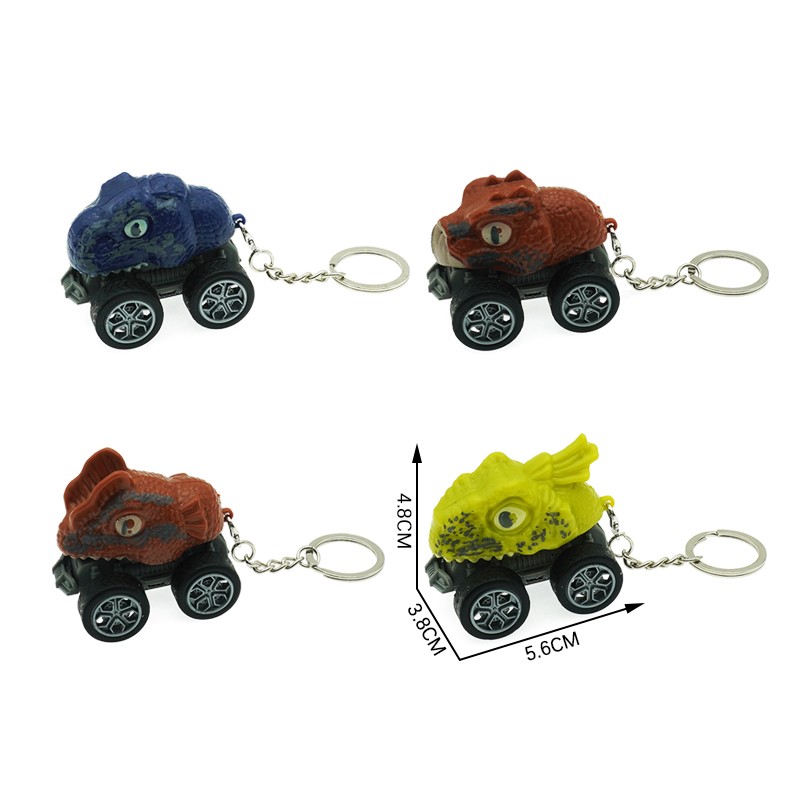 Dinosaur Pull Back Car Supplier - with Keyring High Quality