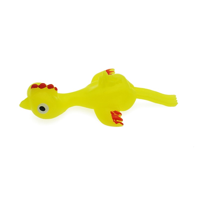 Catapult Chicken Factory - Soft Slingshot Yellow Sticky Chick