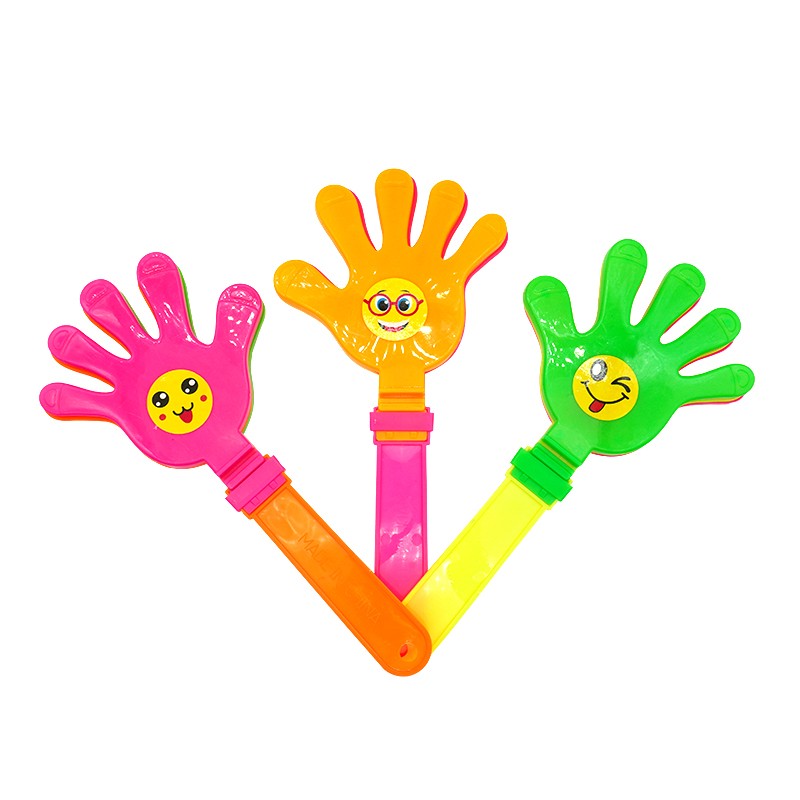 Big Hand Clap Factory - 27CM Emoticon Sticker Plastic Clappers