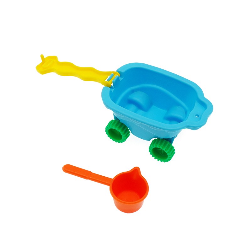 Sliding Cart Factory - Colorful Construction Trolley Toys