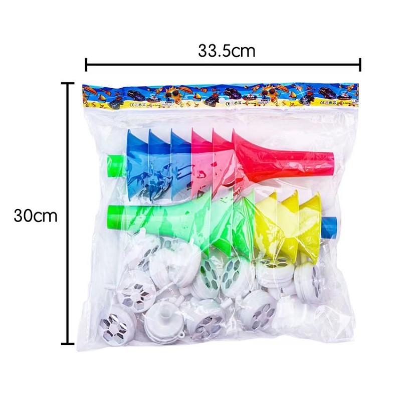 Two Section Horn Supplier - Plastic Funny Horn Whistle Toys