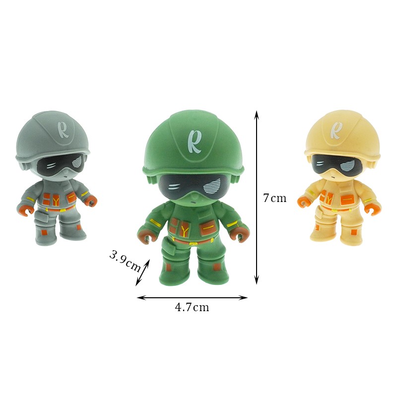 Soldier Model Supplier - Plastic Military Doll Figurine Statue