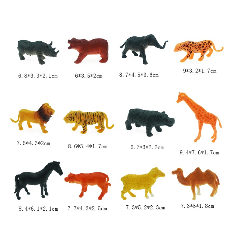 Animal Toys Factory - 2023 New 12 Models Mixed Toys