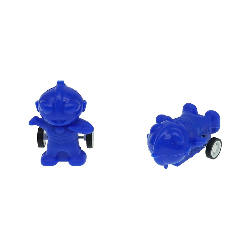 Robot Pull Back Car Factory - Mini Plastic Friction Toy