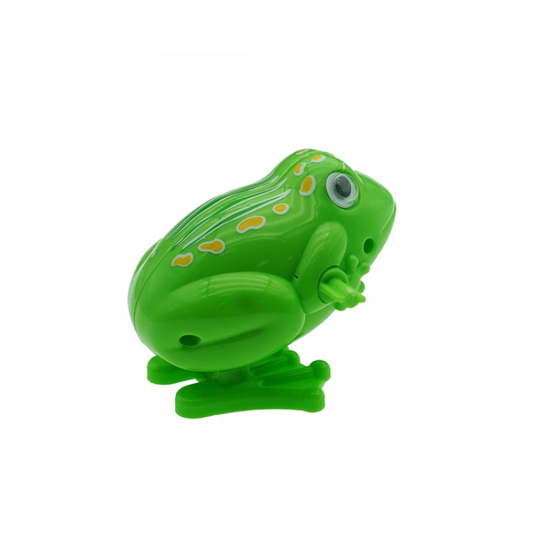 Wind-up Jumpy Frog Factory - 2022 New Products Plastic Toys