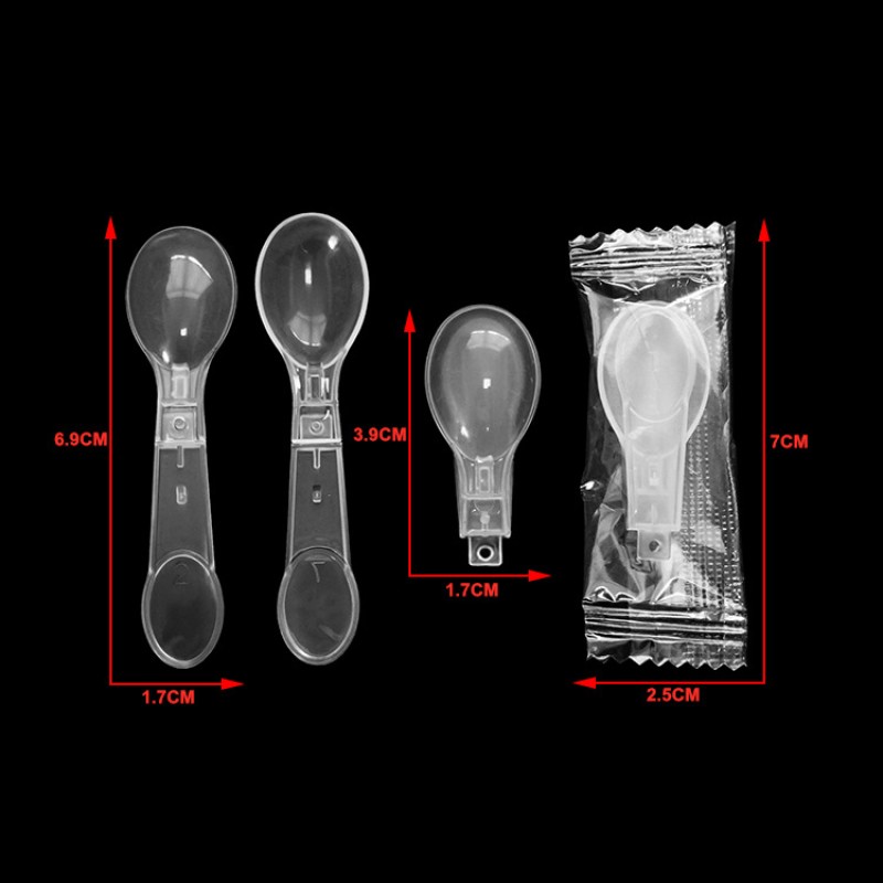 PP Plastic Spoon Supplier - Disposable Folding Pudding Jelly