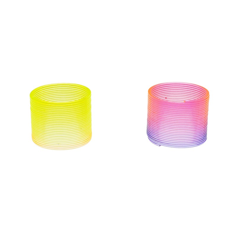 Rainbow Spring Factory - 2.5CM Plastic Coil Spring Toys