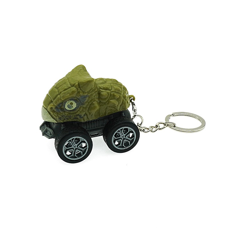 Dinosaur Pull Back Car Supplier - with Keychain High Quality