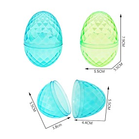 Diamond Eggshell Factory - PS Transparent 3.1inch Empty Capsule