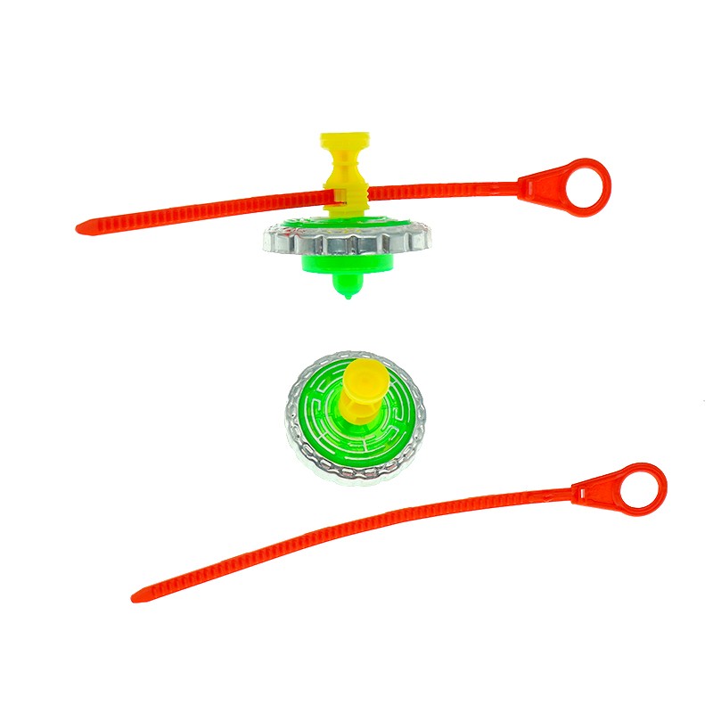 Flash Battle Gyro Supplier - Iron Alloy Pull Tape Three-colors Lights