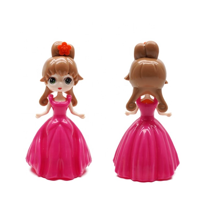 Beauty Girls Doll Supplier - Plastic Princess Statue Accessories