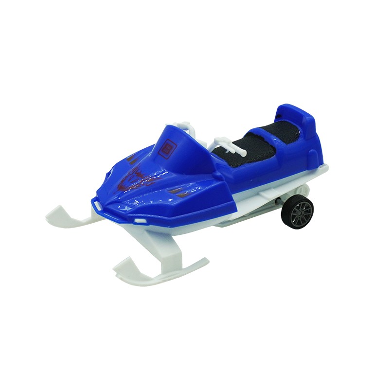 Snowmobile Boat Supplier - 12.5CM Pull Back Friction Motorboat