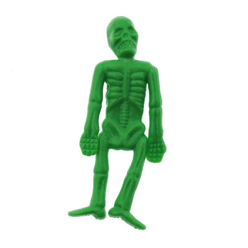 Skeleton Man Toys Supplier - Halloween Luminous Decompressed Soft