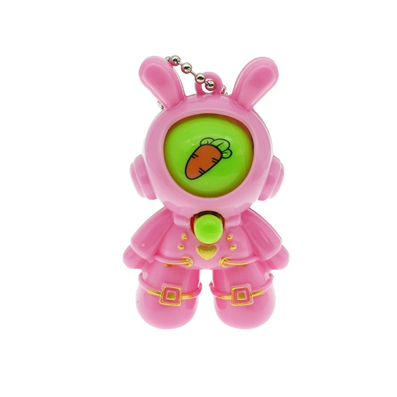 Guessing Carrot Rabbit Keychain Factory - Plastic Finger-guessing