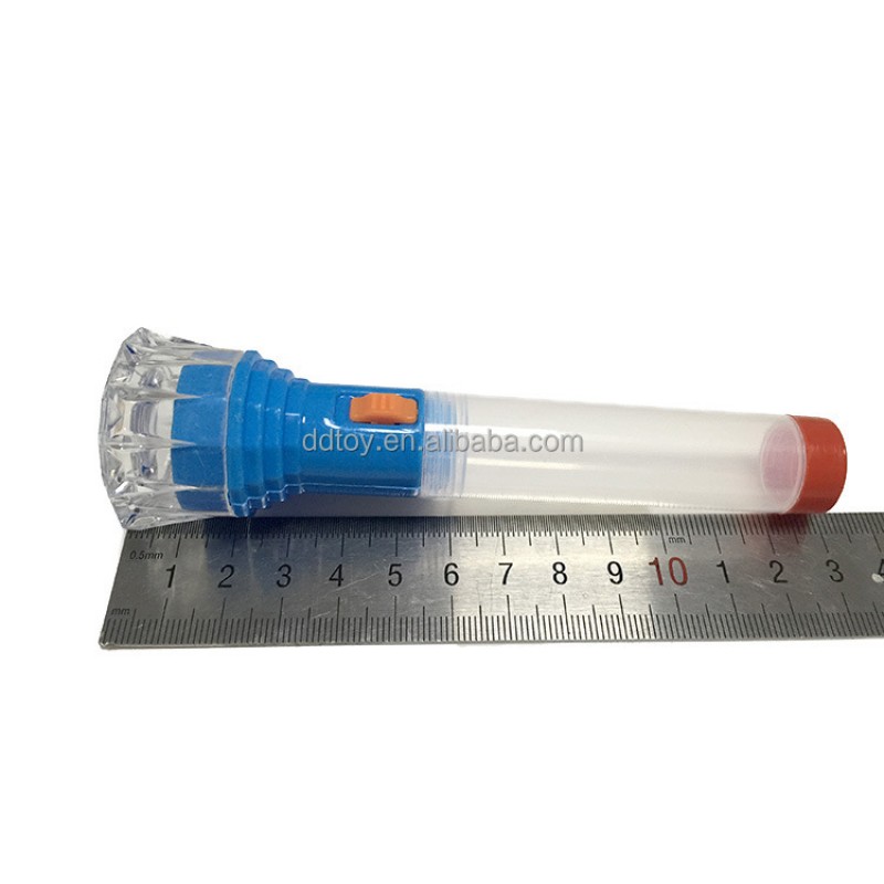 Flashlight Shape Tube Supplier - Candy Dispenser with Pedestal