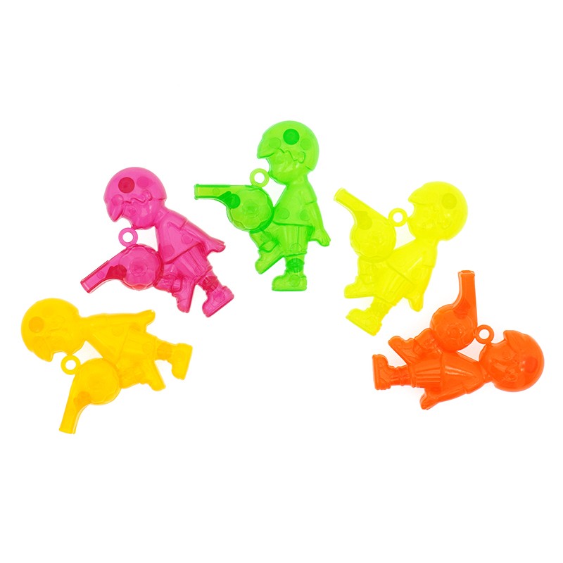 Football Whistle Toys Factory - Boy Shaped Mini Whistles