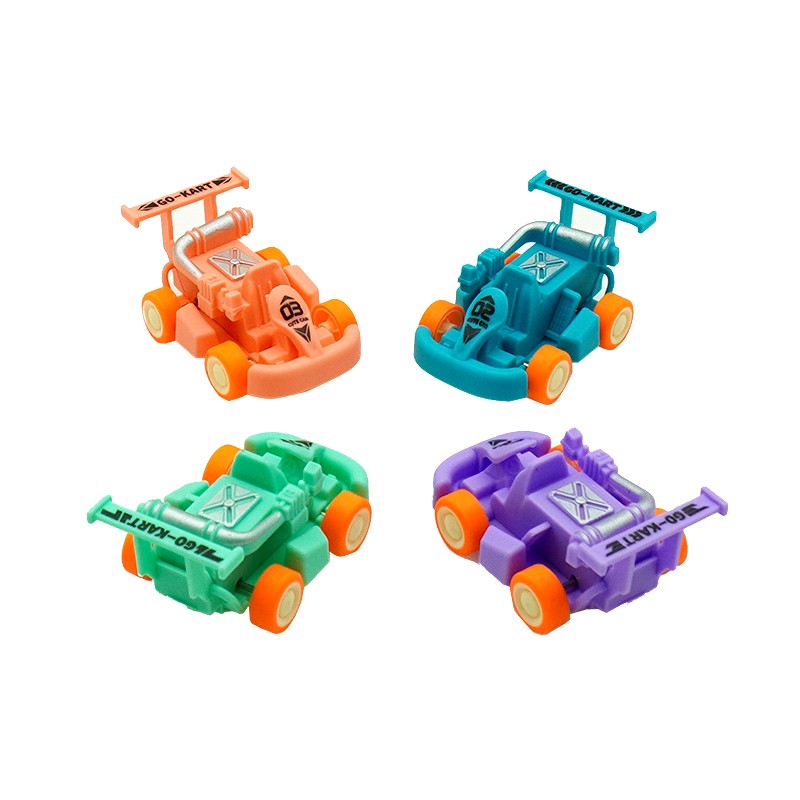 Go-kart Factory - Pull Back Plastic Friction Vehicle