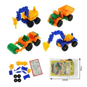 Engineering Vehicle Supplier - DIY 4 Models Construction Trucks