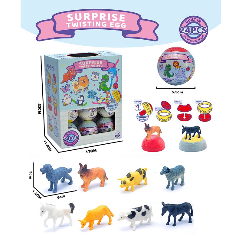 Blind Box Egg Factory - OEM Custom Cartoon Toy Figure Collection