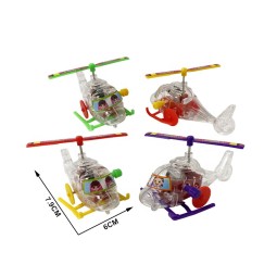 Transparent Plane Supplier - Plastic Wind up Toys for Kids