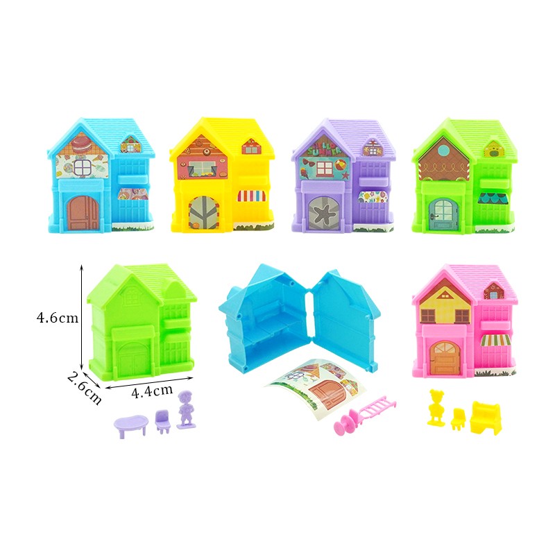 Plastic Dolls House Factory - DIY Baby Mini Doll Accessories