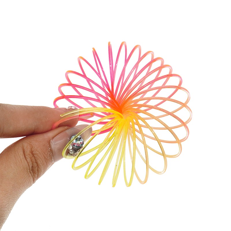 Rainbow Spring Factory - 2.5CM Plastic Coil Spring Toys