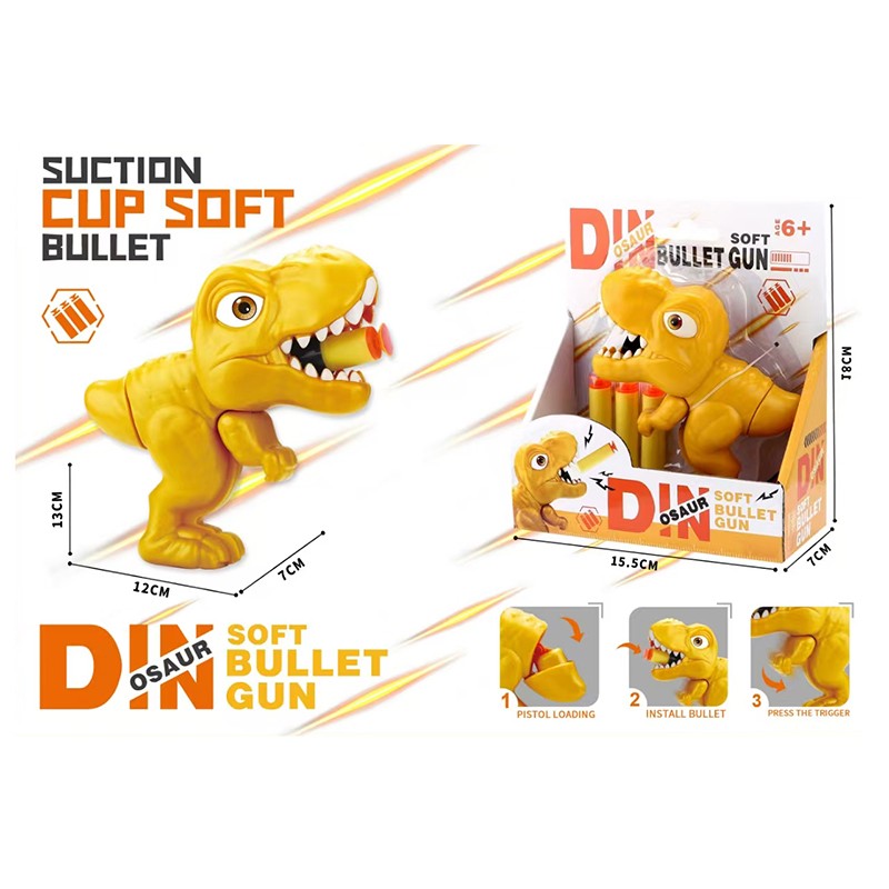 Dinosaur Soft Bullet Gun Factory - Mini Shooting Gun Educational