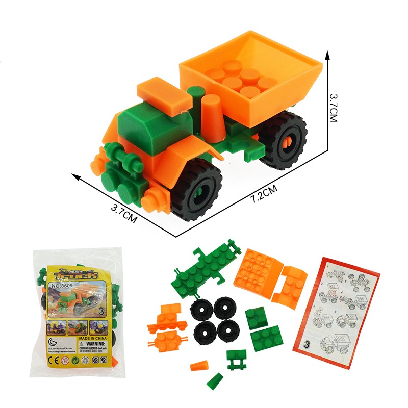 Engineering Vehicle Supplier - DIY 4 Models Construction Trucks
