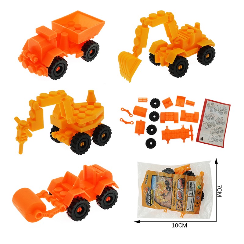 Engineering Vehicle Factory - DIY 4 Models Construction Truck