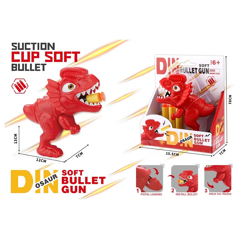 Dinosaur Soft Bullet Gun Factory - Mini Shooting Gun Educational