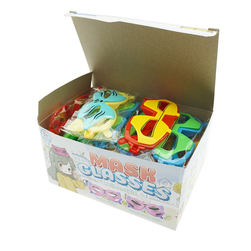 Flip-open Mask Glasses Supplier - Plastic No Lens for Kids