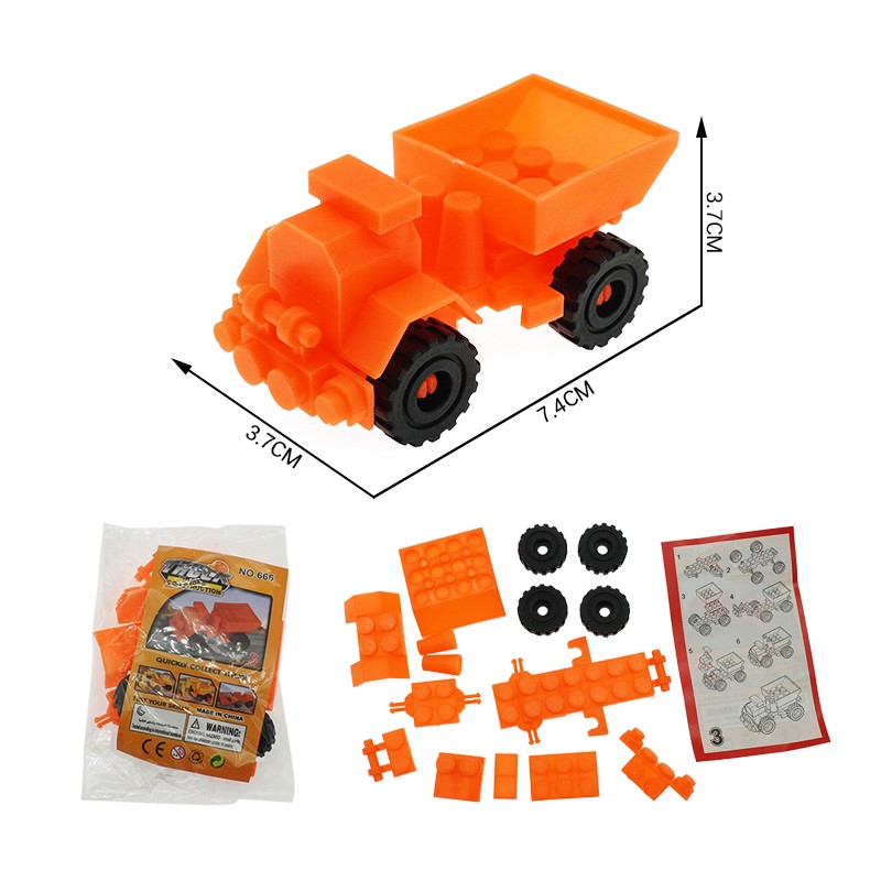 Engineering Vehicle Factory - DIY 4 Models Construction Truck