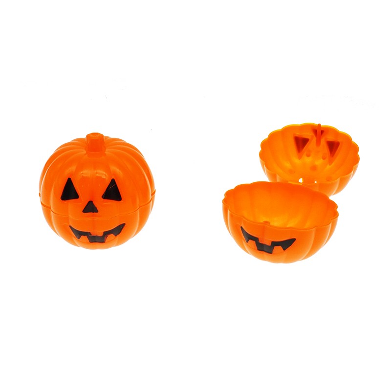 Pumpkin Candy Container Supplier - Hallowmas Plastic Empty Container