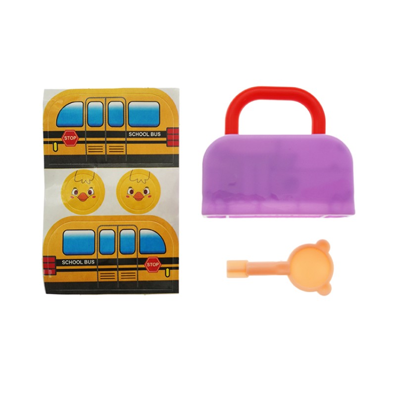 Locking Head Toys Factory - Plastic DIY Assembly Capsule Toys