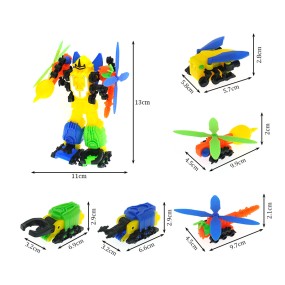 Deformable Insect Robot Factory - 5 in 1 Transformed Children Toys