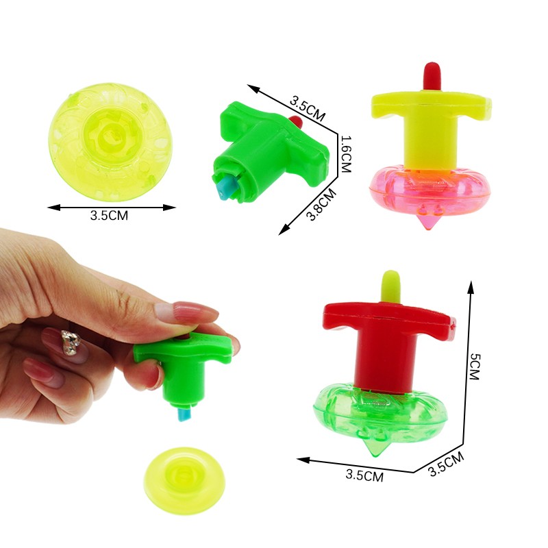 Mini Torque Gyro Factory - Plastic Spinning Top Toys