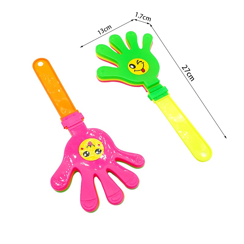 Big Hand Clap Factory - 27CM Emoticon Sticker Plastic Clappers